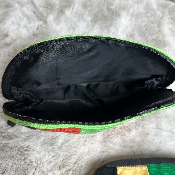 Hallmark Color Block Large Cosmetic Brush Bag and Large Cosmetic Bag - Picture 5 of 5